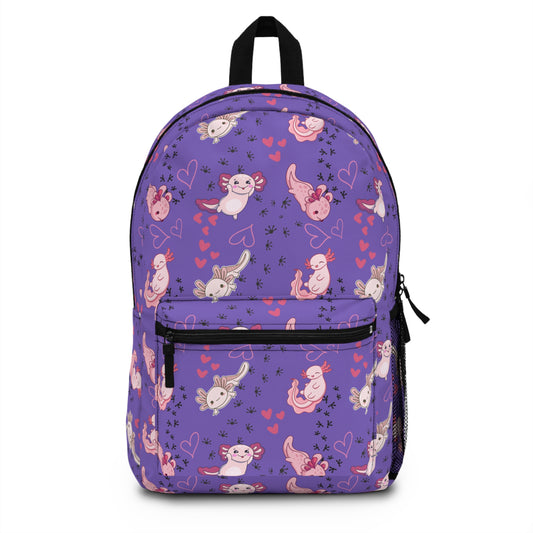 Backpack - Axolotl - Periwinkle