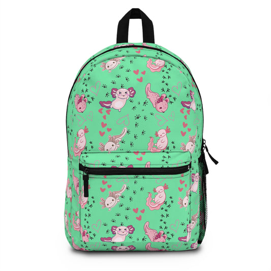 Backpack - Axolotl - Mint Green